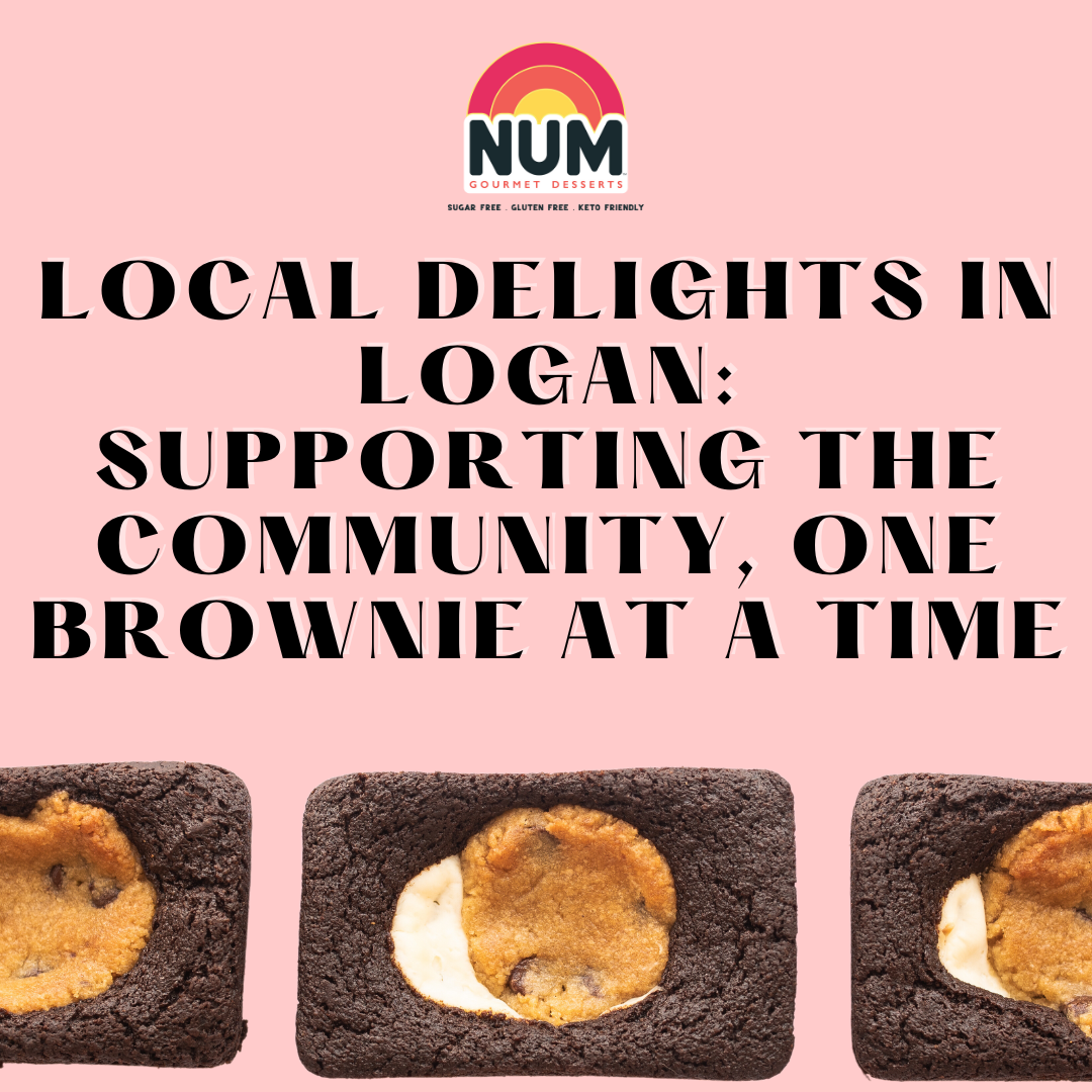 sugar-free brownies, gluten-free bakery, keto-friendly, gourmet desserts, Logan UT Bakery