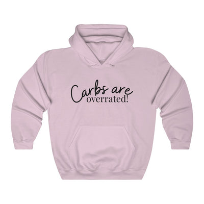 CARBS ARE OVERRATED Drawstring Hoodie